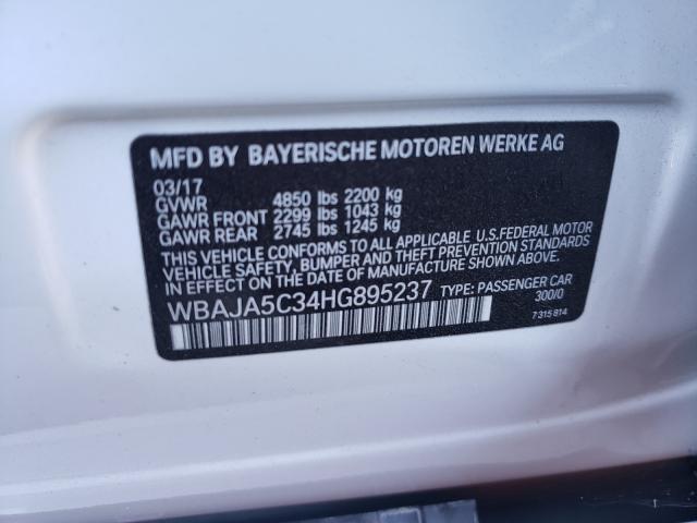 Photo 9 VIN: WBAJA5C34HG895237 - BMW 530 I 