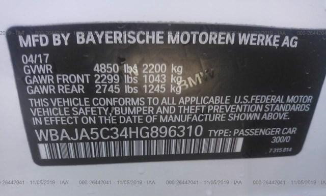 Photo 8 VIN: WBAJA5C34HG896310 - BMW 530 