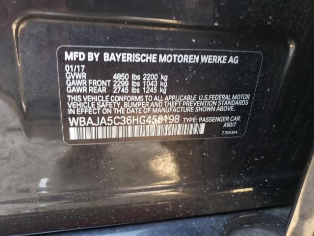 Photo 11 VIN: WBAJA5C36HG456198 - BMW 530 I 