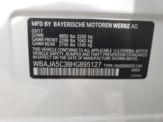 Photo 9 VIN: WBAJA5C38HG895127 - BMW 530 I 