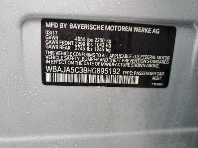 Photo 11 VIN: WBAJA5C38HG895192 - BMW 5 SERIES 