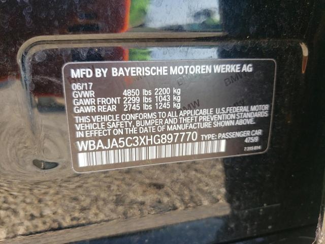 Photo 9 VIN: WBAJA5C3XHG897770 - BMW 530 I 