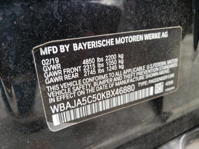 Photo 11 VIN: WBAJA5C50KBX46880 - BMW 530 I 