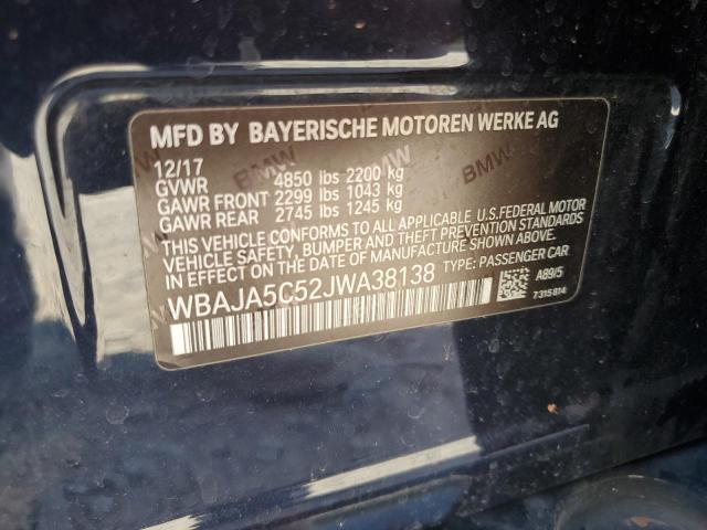 Photo 11 VIN: WBAJA5C52JWA38138 - BMW 530 I 