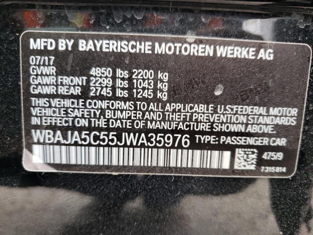 Photo 9 VIN: WBAJA5C55JWA35976 - BMW 530 I 