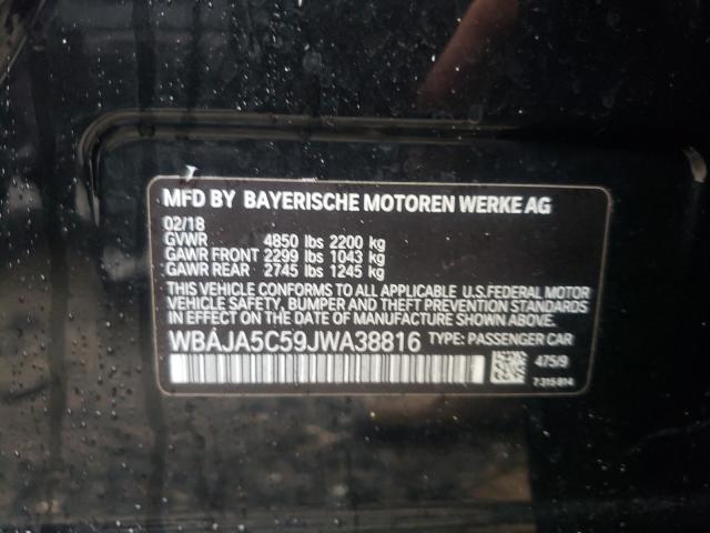 Photo 9 VIN: WBAJA5C59JWA38816 - BMW 530 I 