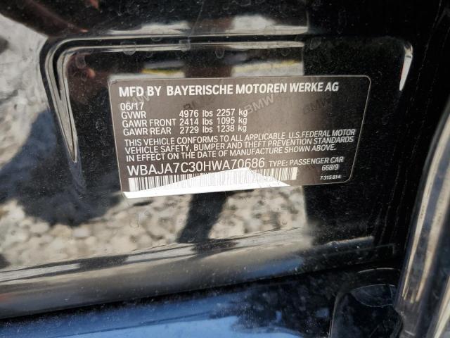 Photo 11 VIN: WBAJA7C30HWA70686 - BMW 530I 