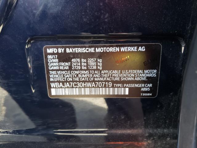 Photo 9 VIN: WBAJA7C30HWA70719 - BMW 530 XI 