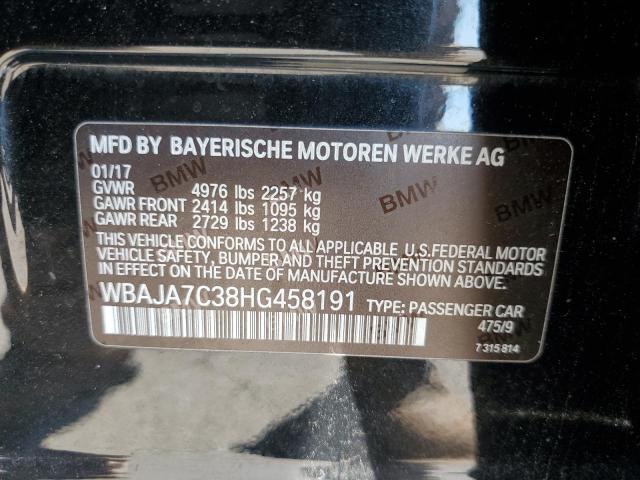 Photo 12 VIN: WBAJA7C38HG458191 - BMW 530 XI 