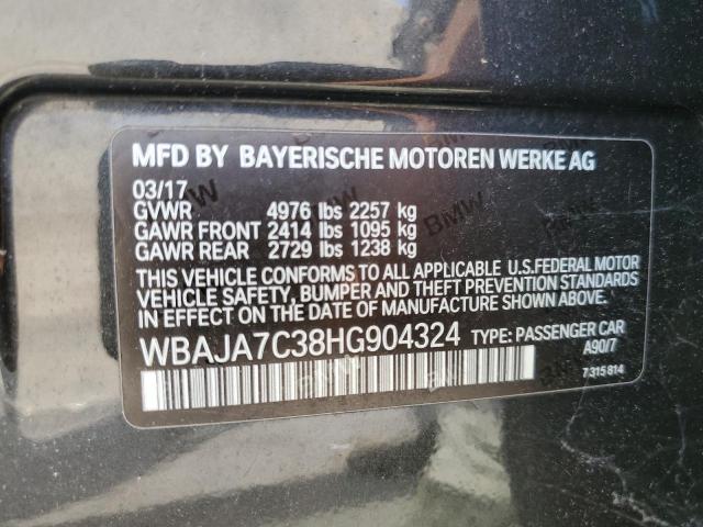 Photo 11 VIN: WBAJA7C38HG904324 - BMW 530 XI 