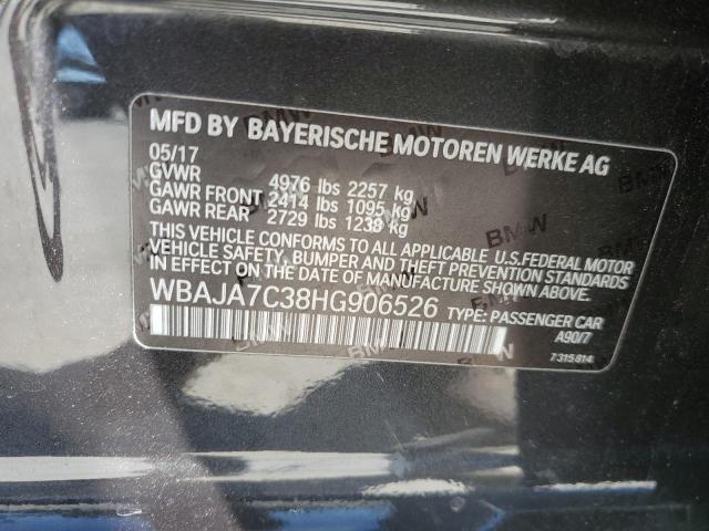 Photo 11 VIN: WBAJA7C38HG906526 - BMW 530 XI 