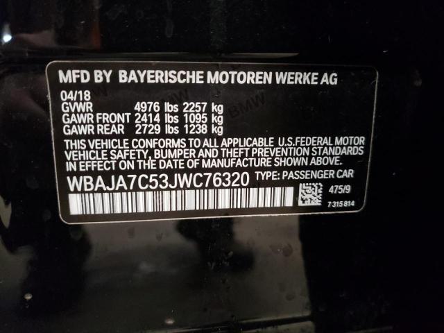 Photo 11 VIN: WBAJA7C53JWC76320 - BMW 530 XI 