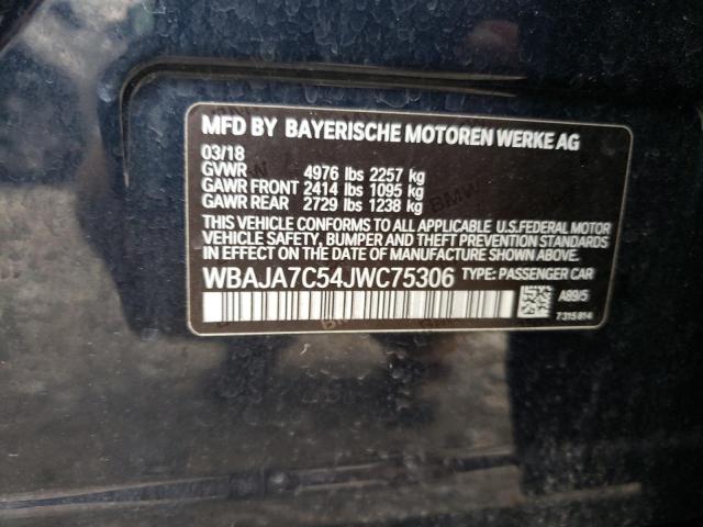 Photo 11 VIN: WBAJA7C54JWC75306 - BMW 530 XI 