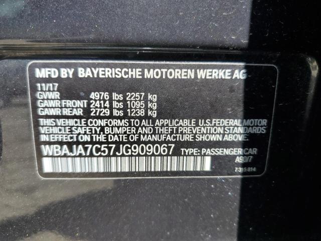 Photo 11 VIN: WBAJA7C57JG909067 - BMW 530 XI 