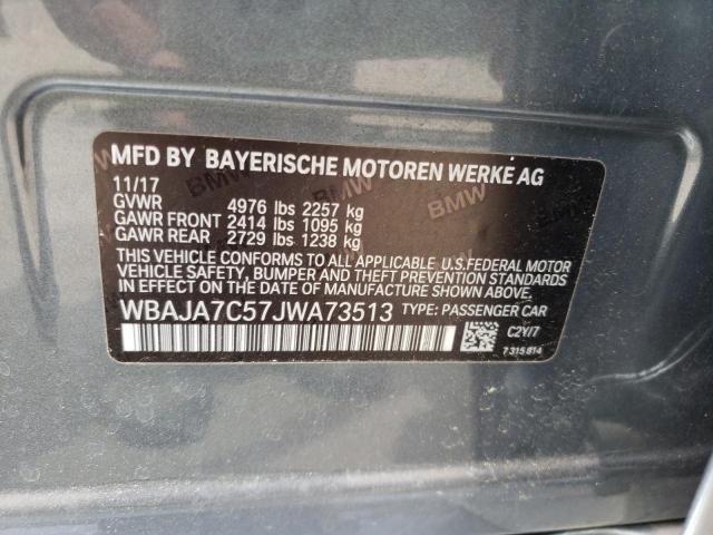 Photo 9 VIN: WBAJA7C57JWA73513 - BMW 530 XI 