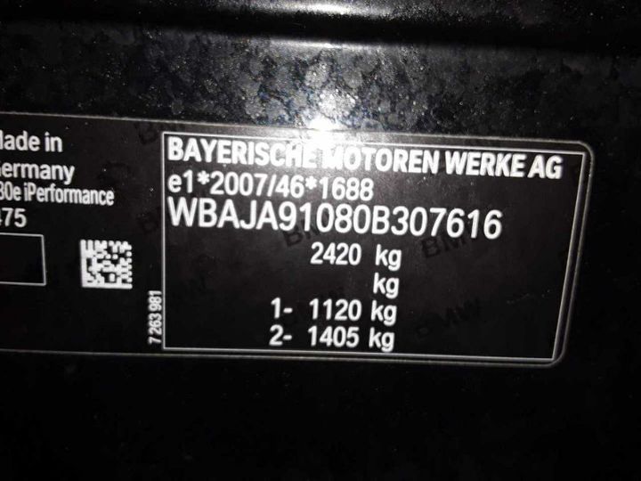 Photo 21 VIN: WBAJA91080B307616 - BMW 530 E 