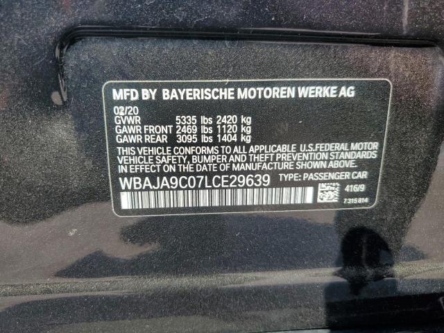 Photo 11 VIN: WBAJA9C07LCE29639 - BMW 530E 