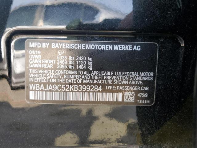 Photo 12 VIN: WBAJA9C52KB399284 - BMW 5 SERIES 