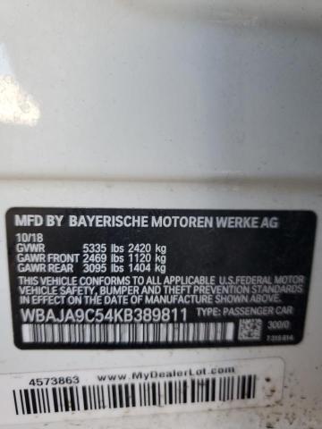 Photo 11 VIN: WBAJA9C54KB389811 - BMW 530E 