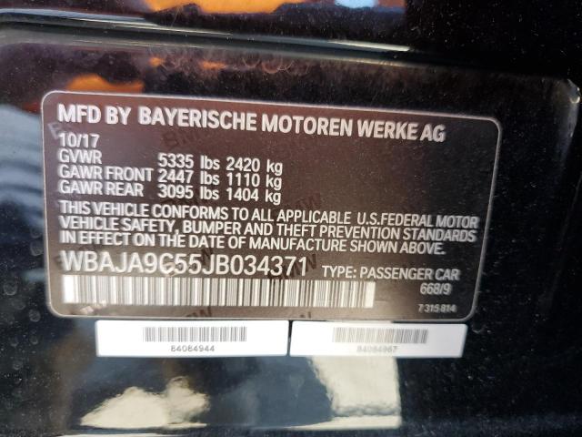 Photo 11 VIN: WBAJA9C55JB034371 - BMW 530E 