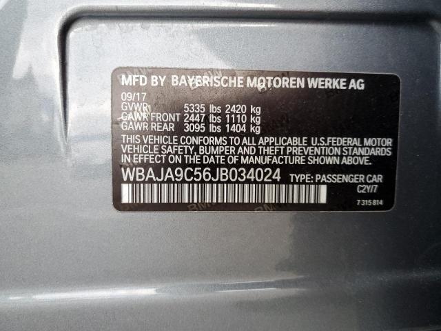 Photo 11 VIN: WBAJA9C56JB034024 - BMW 5 SERIES 