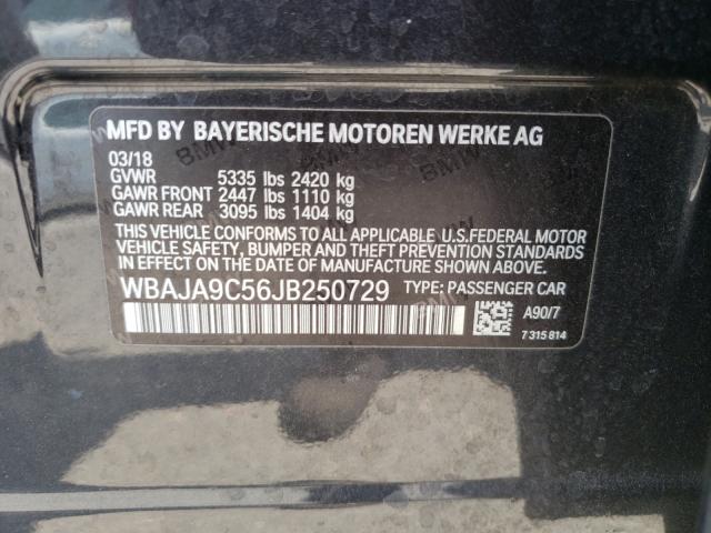 Photo 9 VIN: WBAJA9C56JB250729 - BMW 530E 