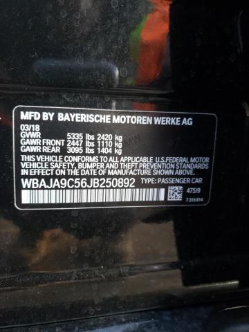 Photo 9 VIN: WBAJA9C56JB250892 - BMW 530E 