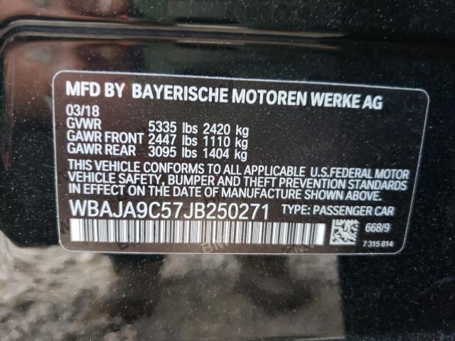 Photo 9 VIN: WBAJA9C57JB250271 - BMW 530E 