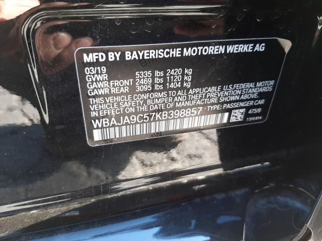 Photo 9 VIN: WBAJA9C57KB398857 - BMW 530E 