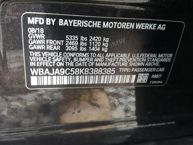 Photo 9 VIN: WBAJA9C58KB388385 - BMW 530E 