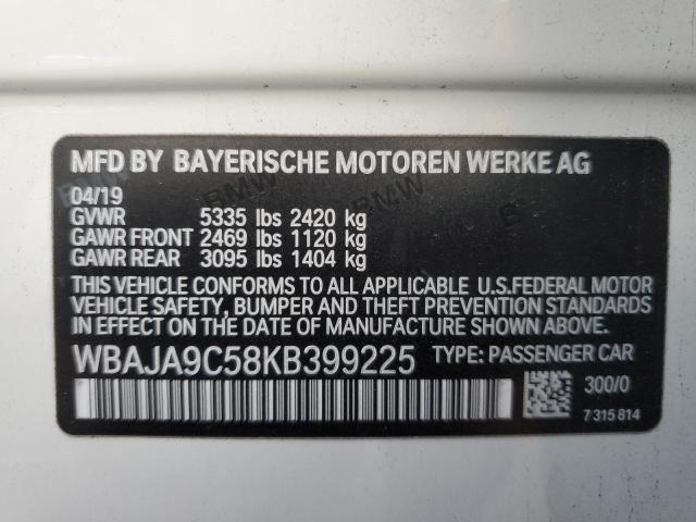 Photo 11 VIN: WBAJA9C58KB399225 - BMW 530E 