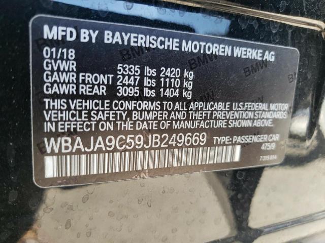 Photo 9 VIN: WBAJA9C59JB249669 - BMW 530E 