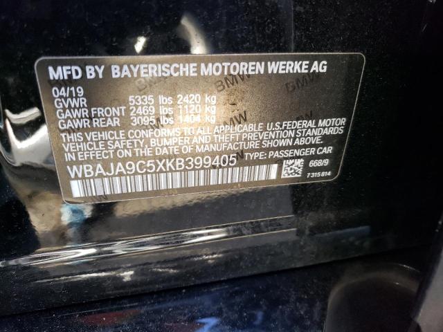 Photo 11 VIN: WBAJA9C5XKB399405 - BMW 530E 