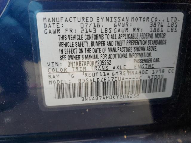 Photo 11 VIN: WBAJB1C50JB085548 - NISSAN SENTRA 