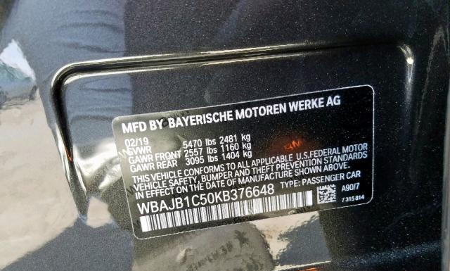 Photo 9 VIN: WBAJB1C50KB376648 - BMW 530 