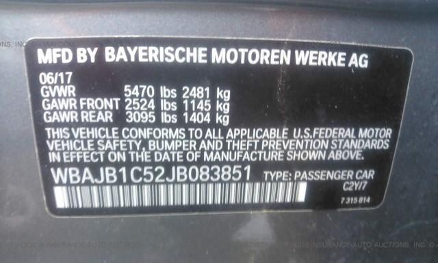 Photo 8 VIN: WBAJB1C52JB083851 - BMW 530XE 