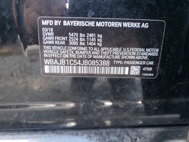 Photo 9 VIN: WBAJB1C54JB085388 - BMW 530XE 