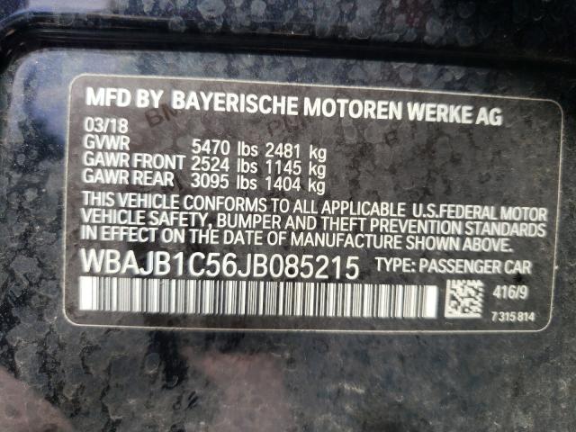 Photo 9 VIN: WBAJB1C56JB085215 - BMW 530XE 