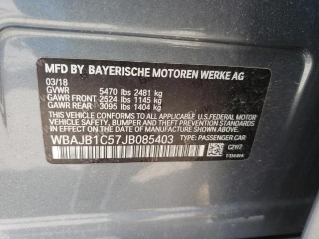 Photo 9 VIN: WBAJB1C57JB085403 - BMW 5 