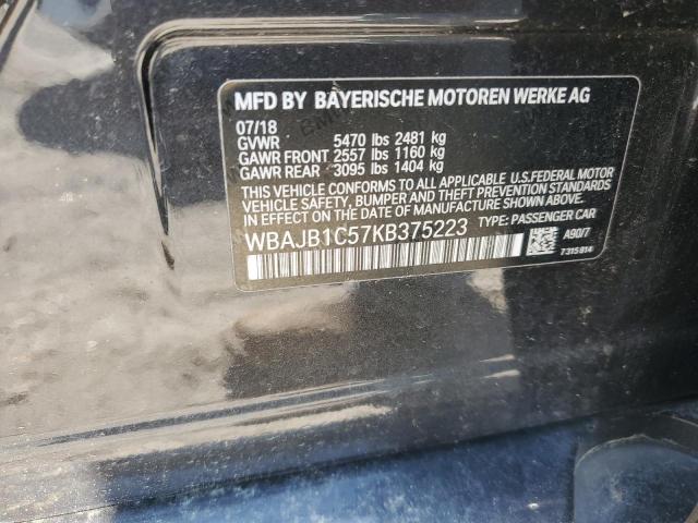 Photo 11 VIN: WBAJB1C57KB375223 - BMW 530XE 