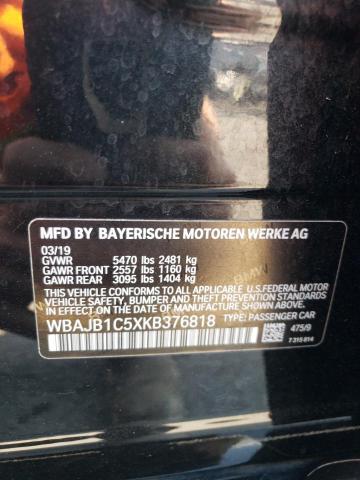 Photo 11 VIN: WBAJB1C5XKB376818 - BMW 530XE 