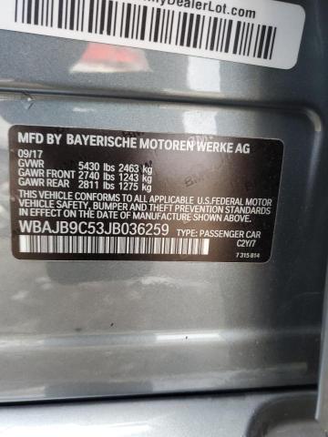 Photo 11 VIN: WBAJB9C53JB036259 - BMW M550XI 