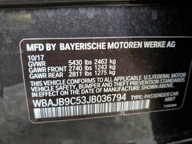 Photo 11 VIN: WBAJB9C53JB036794 - BMW M5 