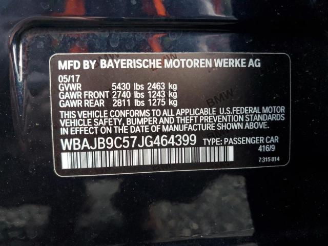 Photo 11 VIN: WBAJB9C57JG464399 - BMW M5 