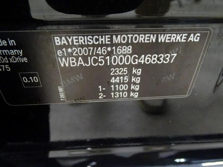 Photo 6 VIN: WBAJC51000G468337 - BMW 5 BERLINE 