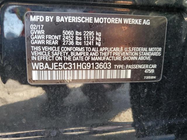 Photo 11 VIN: WBAJE5C31HG913603 - BMW 540 I 