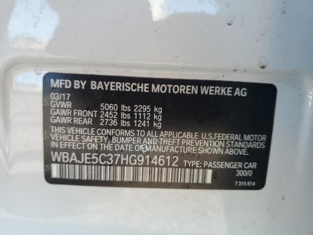 Photo 11 VIN: WBAJE5C37HG914612 - BMW 540 I 