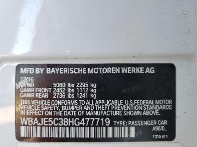 Photo 11 VIN: WBAJE5C38HG477719 - BMW 540 I 