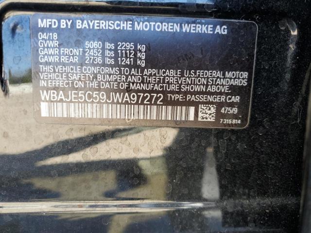 Photo 12 VIN: WBAJE5C59JWA97272 - BMW 540 I 