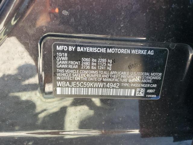 Photo 11 VIN: WBAJE5C59KWW14942 - BMW 540 I 